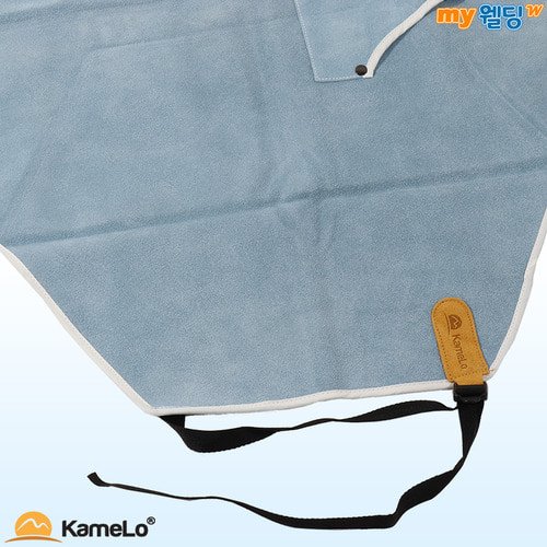 카멜로 용접 목공 작업 가죽앞치마 끈조임형, AP-2B, 1개 상세 이미지 1