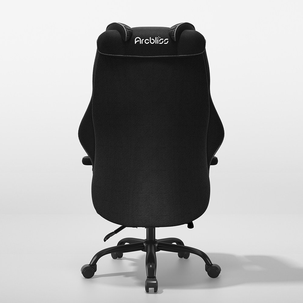 Arcbliss 침대형 리클라이너 특대형 중역 pc방 게이밍 컴퓨터 메쉬 의자, 블랙할인 상세 이미지 2