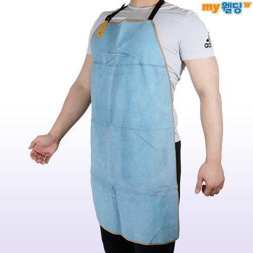 카멜로 용접 목공 작업 가죽앞치마 끈조임형, AP-2B, 1개 상세 이미지 1