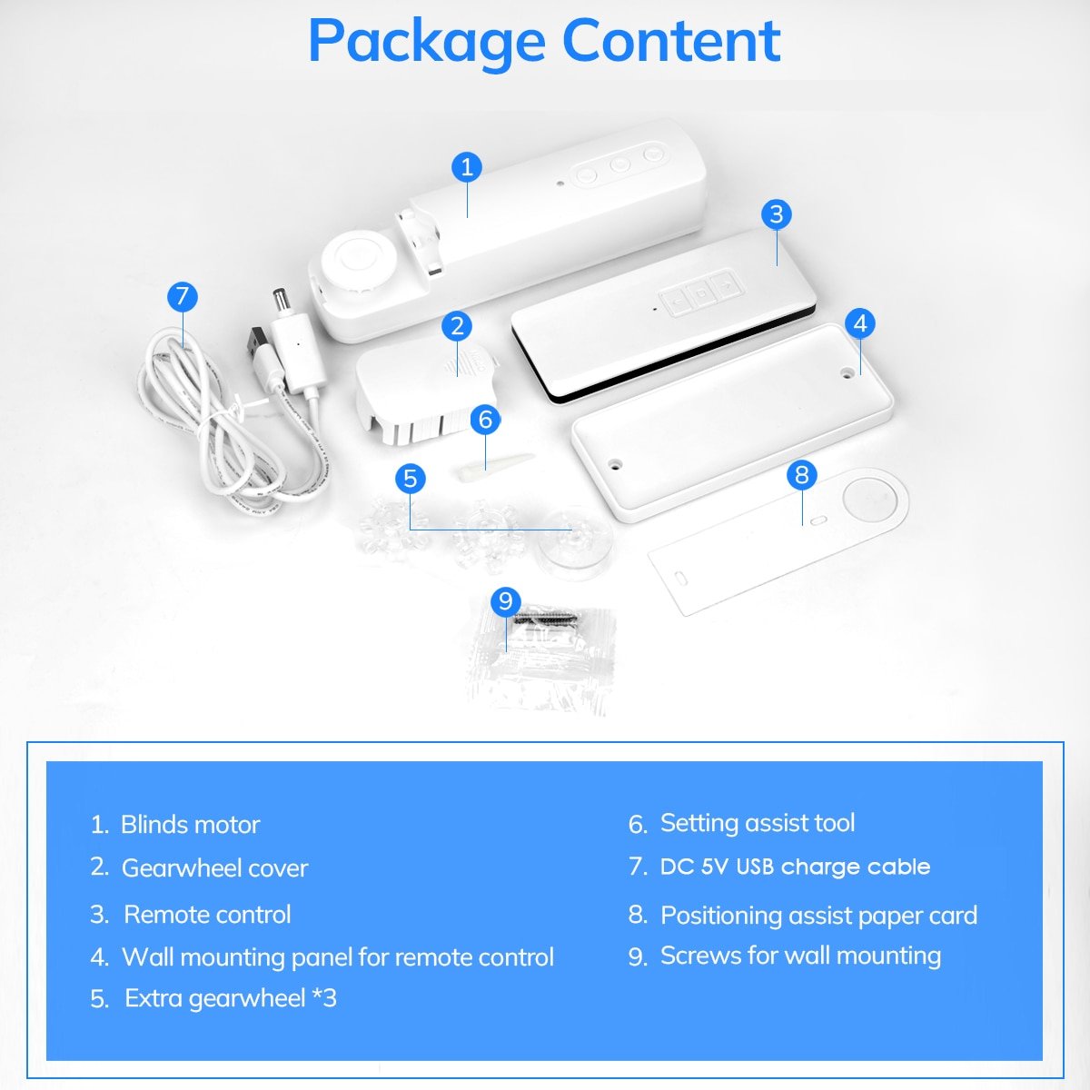 블라인드 SANCTUARY Tuya ZigBee 스마트 모터 로만 롤러 쉐이드 자동 Smart Life 앱 Google Alexa 와이파이 음성 제어 RF 리모트 배터리 포함 US, With RF Remote+Builtin Battery 상세 이미지 1