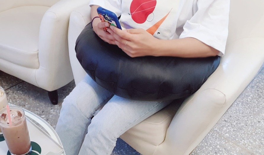 지앤그린 허그 미용실 등쿠션, 블랙쿠폰할인 상세 이미지 2