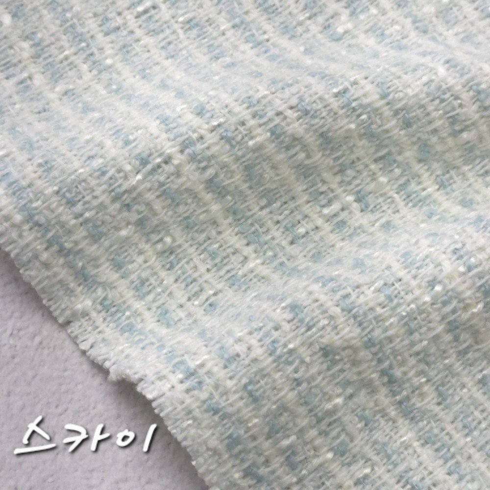 대폭 코튼블랜드 쿠튀르 저니4종 트위드원단, 스카이할인· 14:44: 상세 이미지 2