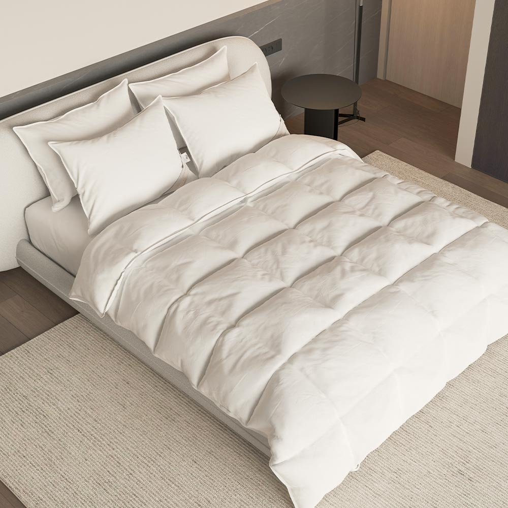 폴란드 호텔식 구스 이불솜 사계절 한파용 SSQK, 스탠다드, 스탠다드:Q 한파용 상세 이미지 1