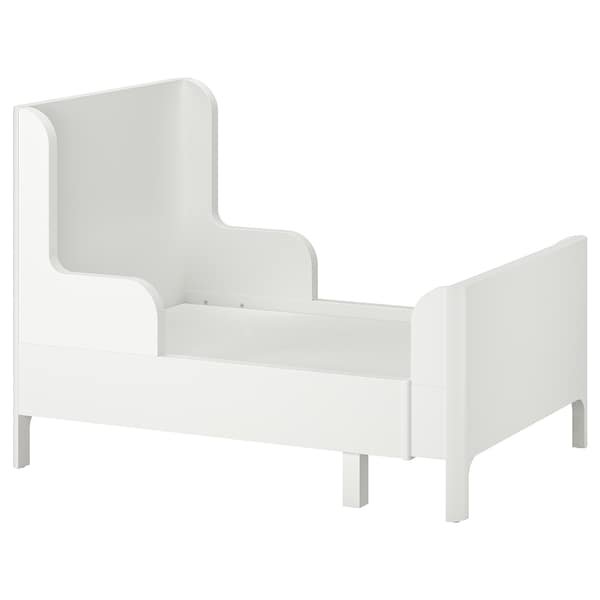 [IKEA]이케아 BUSUNGE 부숭에 길이조절 어린이침대 키즈침대 프레임, 화이트 상세 이미지 1
