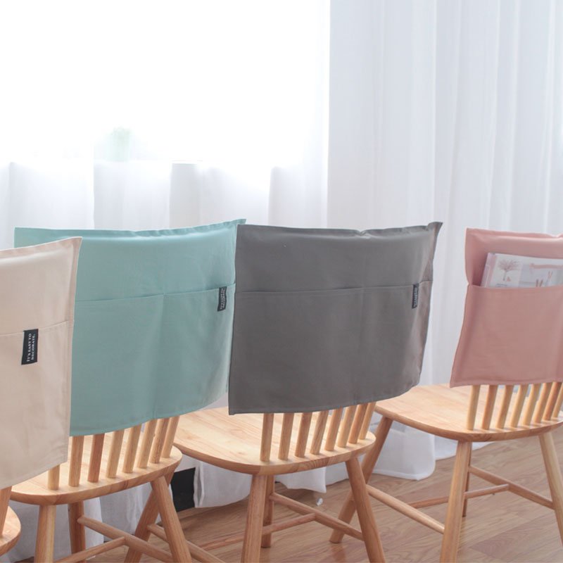 하늬통상 등받이 의자커버 B타입 2p, 다크그레이, 2개 상세 이미지 2